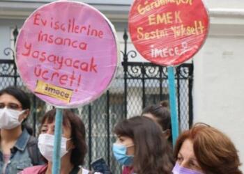 Ev emekçileri: Artık yeter, haklarımızı almak için 1 Mayıs’tayız