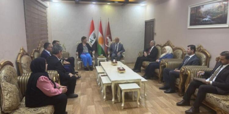 HDK, DEM Parti ve DBP Yekgirtûya İslami Hareketi ile görüştü