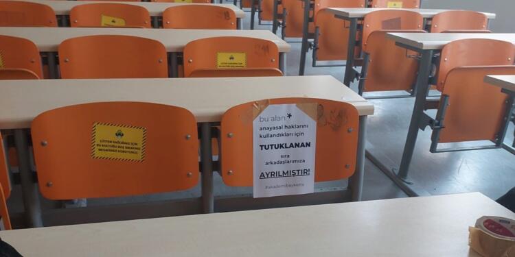 YTÜ’de öğrencileri boykotu sürüyor