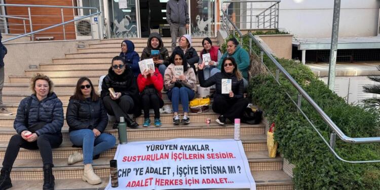 Çiğli Belediyesi’nde işçiler yeniden eylemde