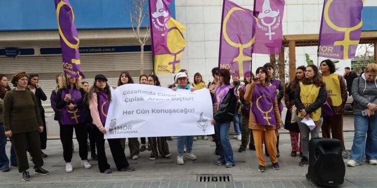 Mor Dayanışma: Gözaltında tacizi her gün konuşacağız