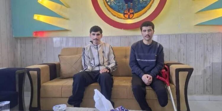 DAİŞ’ten kurtarılan iki genç Êzidîler Evi’nde