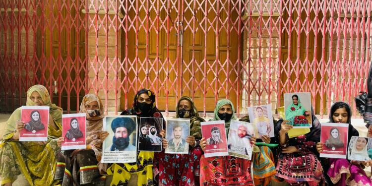 Belucistan’da gözaltılara karşı oturma eylemi