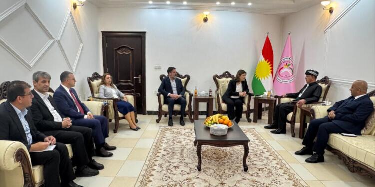 HDK, DBP ve DEM Parti heyetinden Hewlêr’e süreç ziyareti