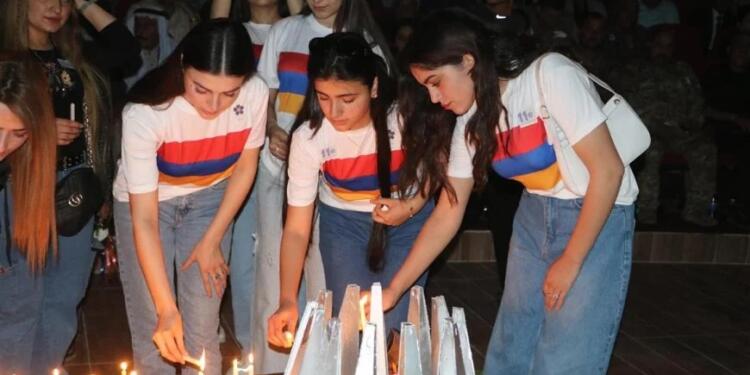 Hesekê’de Ermeni Soykırımı’nda katledilenler anıldı