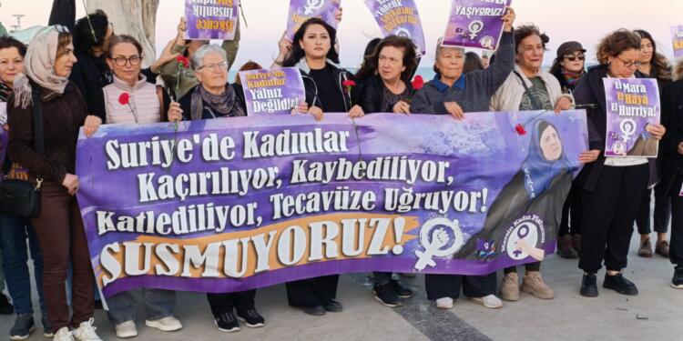 Mersin’de Alevi kadınlara saldırıları protesto edildi