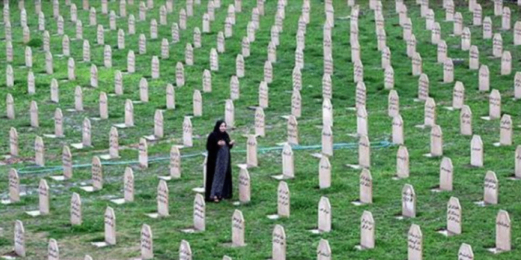 KCK Enfal Katliamı’nda yaşamını yitirenleri andı