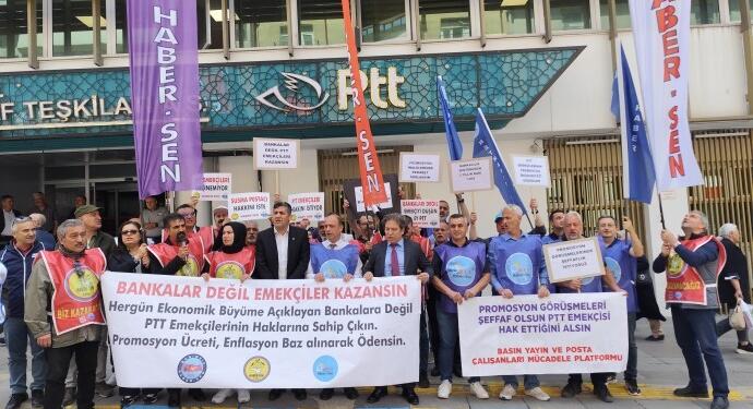 PTT emekçileri taleplerini açıkladı