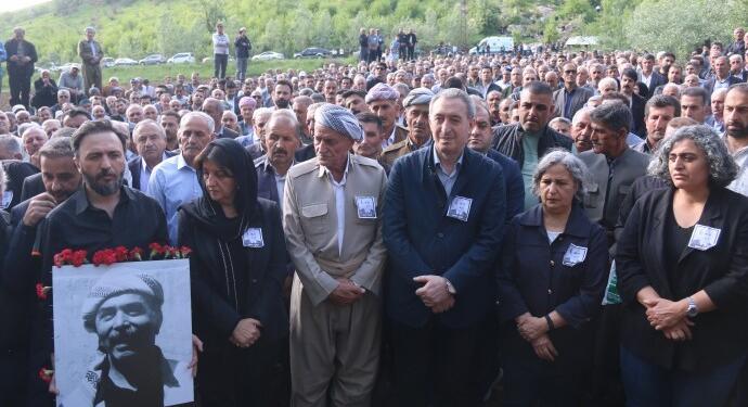 Hamit Geylani Şemzînan’da toprağa verildi