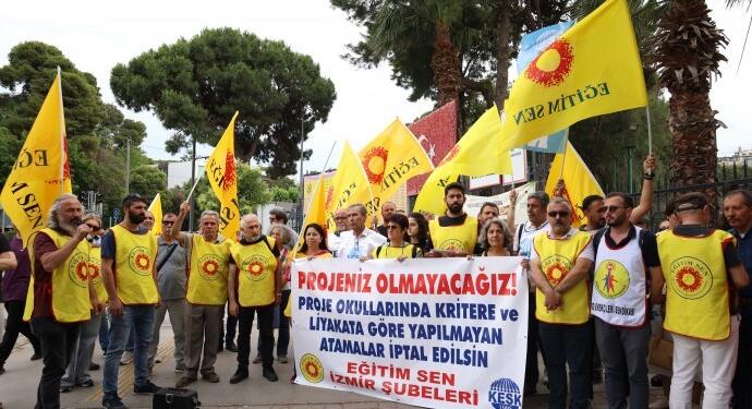 Proje okullarına yapılan atamalara tepki