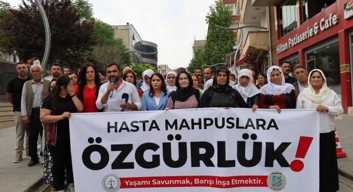 ‘Hasta tutsaklara özgürlük’ çağrısı: Cezaevlerinin kapıları açılmalı