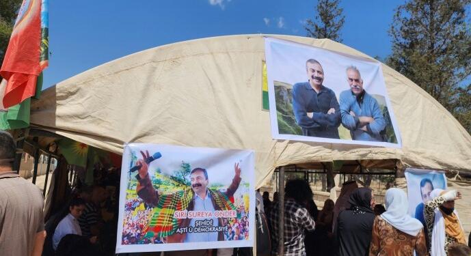 Qamişlo’da Önder için taziye çadırı kuruldu