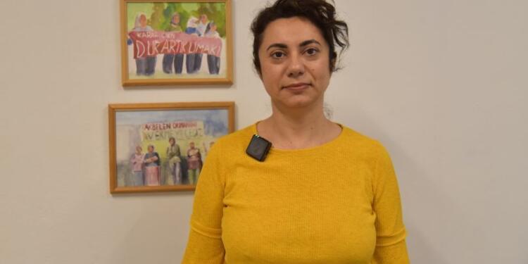 Kadın özgürlük mücadelesini tuvaline yansıttı