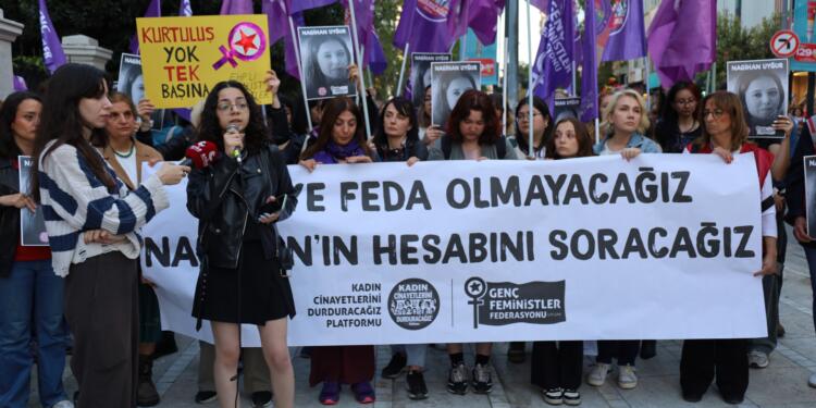 Katledilen kadın için eylem: Nagihan’ın hesabını soracağız!