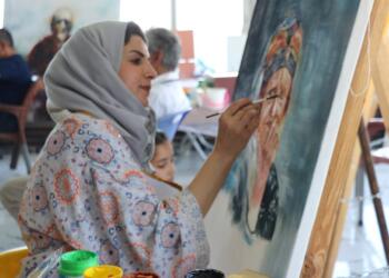 Suriye’nin renkleri resmediliyor