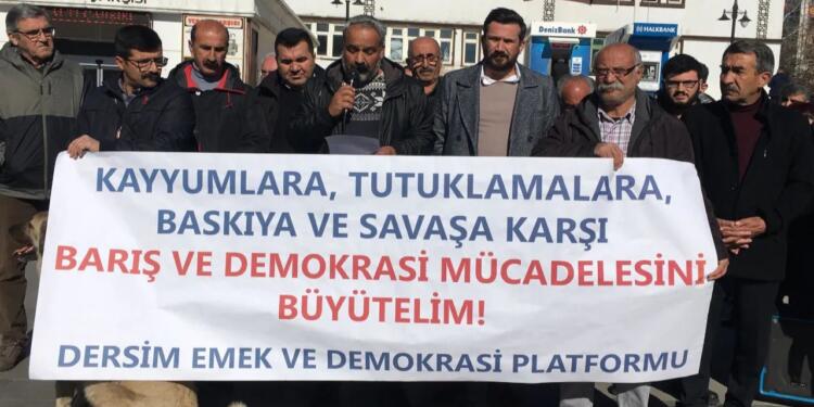 EMEP Dersim İl Başkanı Tekin’e 1 yıl 3 ay ceza