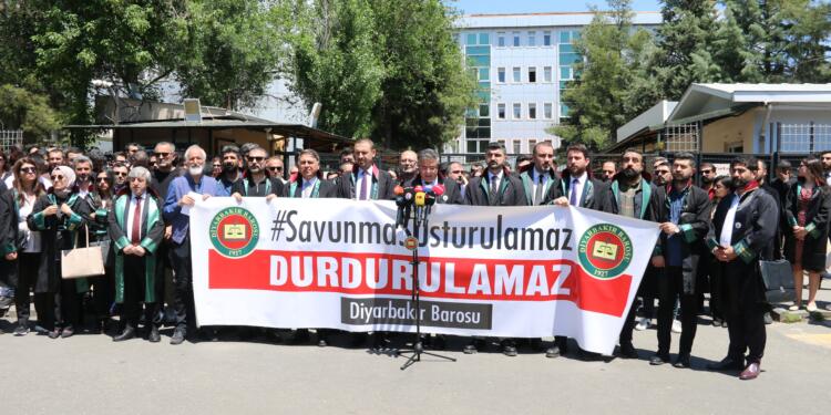 Avukat İçli’ye saldırı protesto edildi
