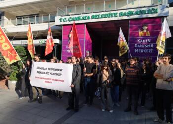 Ankara’da gençler gözaltıları protesto etti