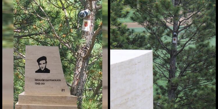 İbrahim Kaypakkaya’nın mezarına iki kamera konuldu