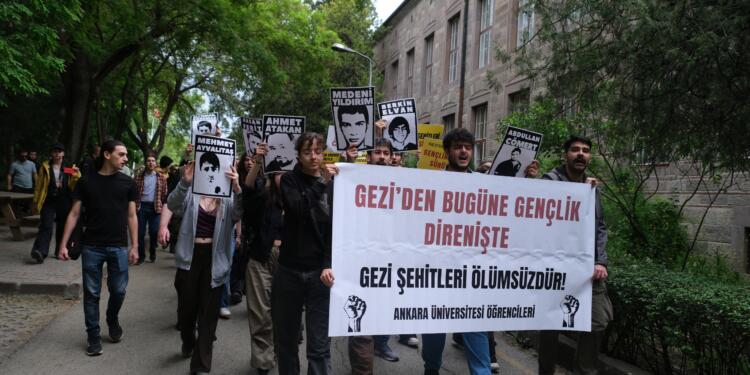 Ankara Üniversitesi’nde Gezi eylemlerinde katledilenler anıldı