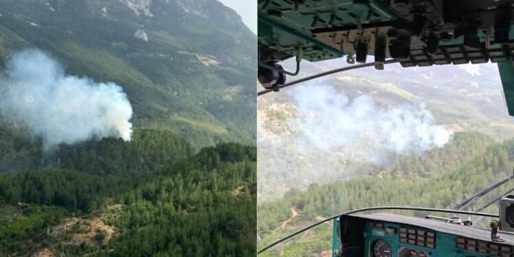 Antalya’da orman yangını