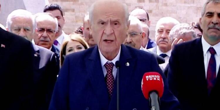 Bahçeli’den açıklama: Her şeyin bir vakti var