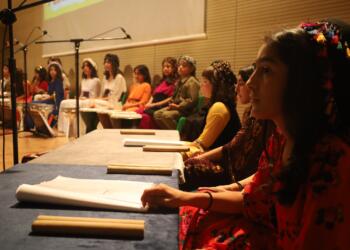 Êlih’te Kulîlkên Biharê çocuk korusuna yoğun ilgi