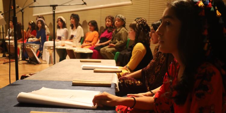 Êlih’te Kulîlkên Biharê çocuk korusuna yoğun ilgi