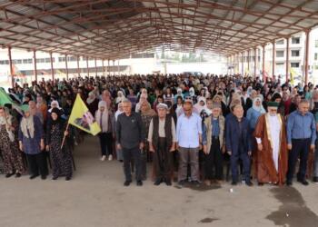 Cizir Kantonu’nda Önder için taziye: Halklar için barışın sembolüydü