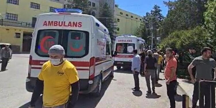 Un fabrikasında patlama