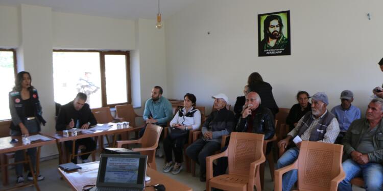 ÇED toplantısına katılanlar GES’i reddetti