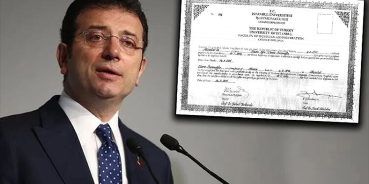 Ekrem İmamoğlu diploma iptaline karşı dava açtı