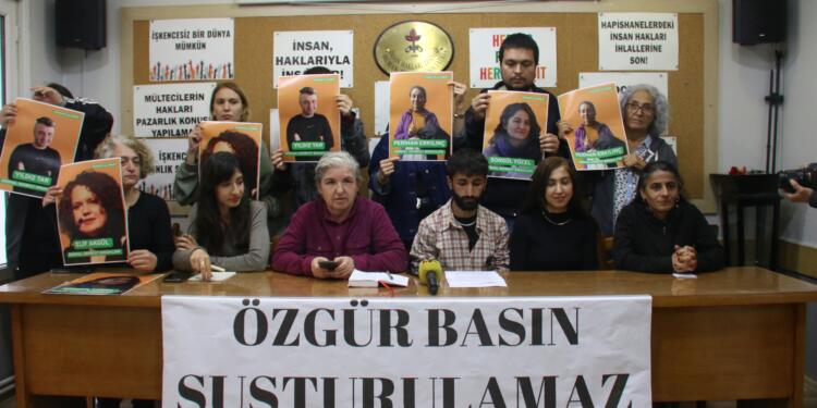 Tutuklu gazetecilerin özgürlüğünü istediler