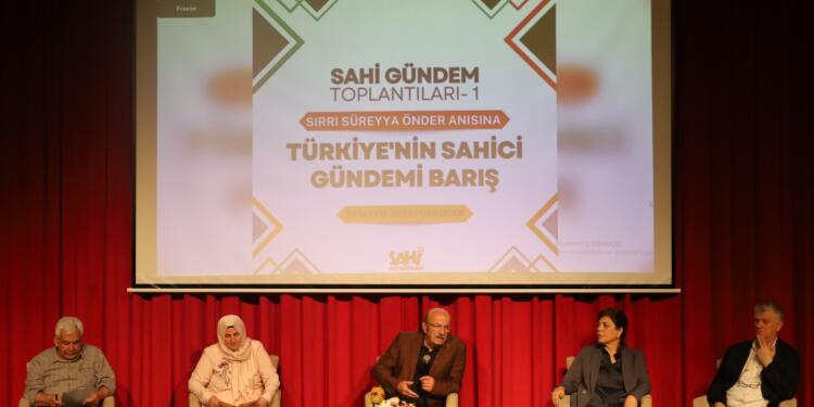 ‘Barışı destekliyorum yanlış bir söylemdir, barışın öznesi olmalıyız’