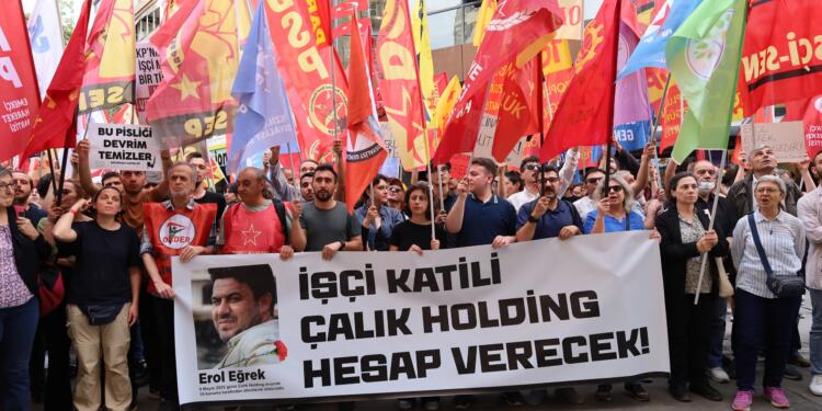 Birçok kentte Erol Eğrek protestosu: Saray bu cinayetin sorumlusudur