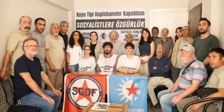 ESP ve SGDF ‘kuyu tipi hapishanelere’ karşı açlık grevinde