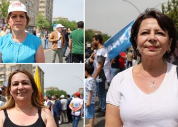 1 Mayıs’a katılan kadınlar: Dayanışmayı büyütmeliyiz