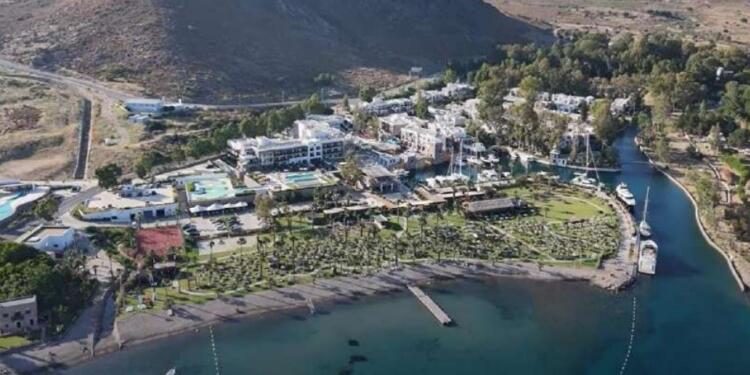 ÇED iptal kararı olan otelin inşaatı tamamlandı