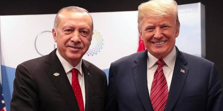 Erdoğan, Trump ile görüştü