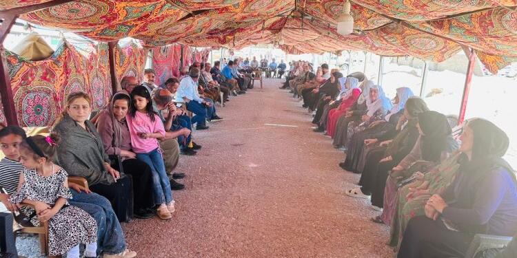 Mexmur Kampı’nda eylemler 3’üncü gününde