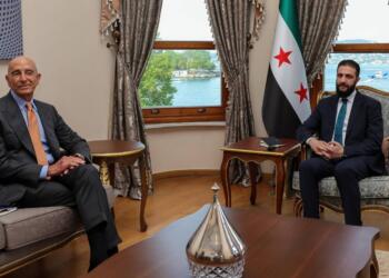 Ahmed Şara, ABD’nin Suriye Özel Temsilcisi Barrack ile görüştü
