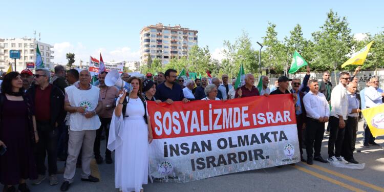 Çukurova’da 1 Mayıs talepleri ‘adalet, özgürlük ve eşitlik’ oldu