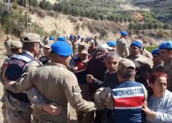 Samandağ’da kamulaştırmaya direnenler gözaltına alındı