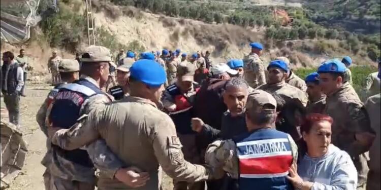 Samandağ’da kamulaştırmaya direnenler gözaltına alındı