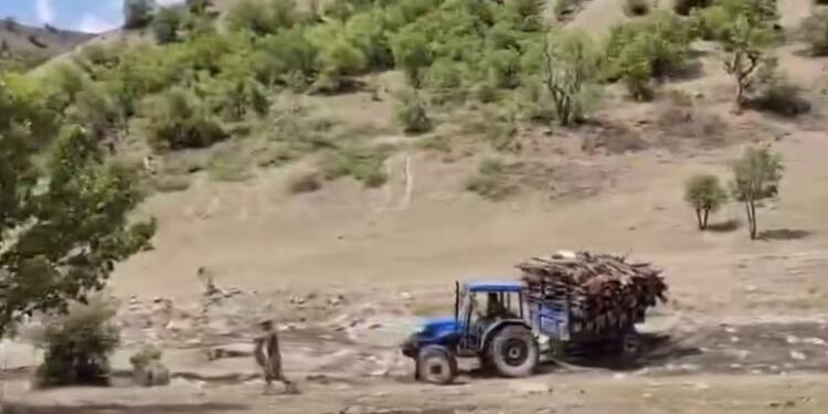 Besta’da orman kıyımı asker gözetiminde sürüyor