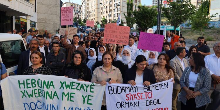 Şirnex’te doğa talanına karşı yürüyüş: Bu katliama son verin