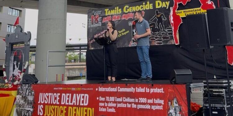 Tamil Soykırımı’nın 16. yıl dönümünde anma