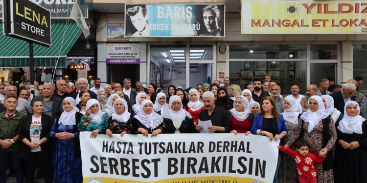 Hasta tutsaklar için 16 kentte eylem kararı