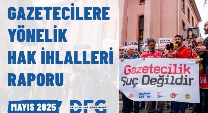 DFG Mayıs raporunu açıkladı: 78 gazeteci yargılandı, 4’üne ceza verildi