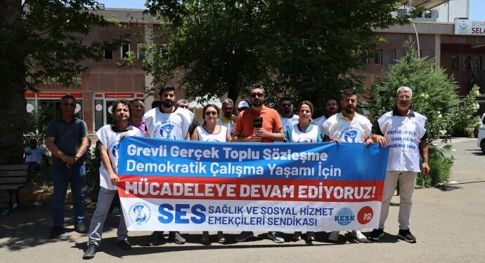 SES: Demokratik zeminde grevli bir toplu sözleşme istiyoruz